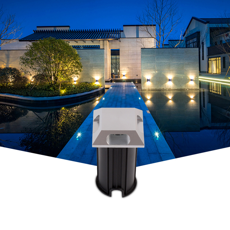 Deck Step Light - IP67 Lampu Outdoor 1W 3W Taman