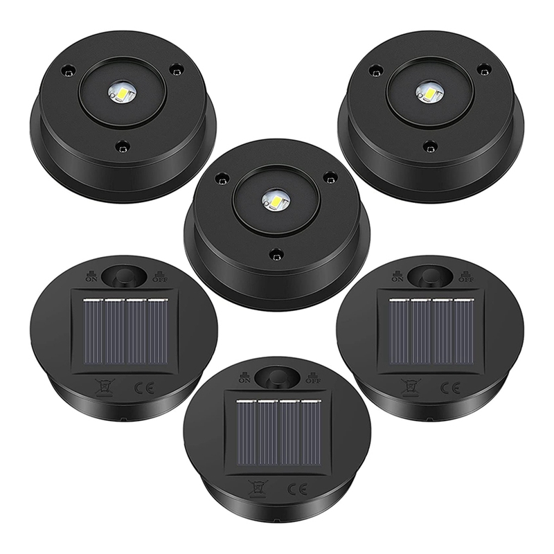 Outdoor Lighting Under Pergola - 6 buah lampu surya pengganti atas