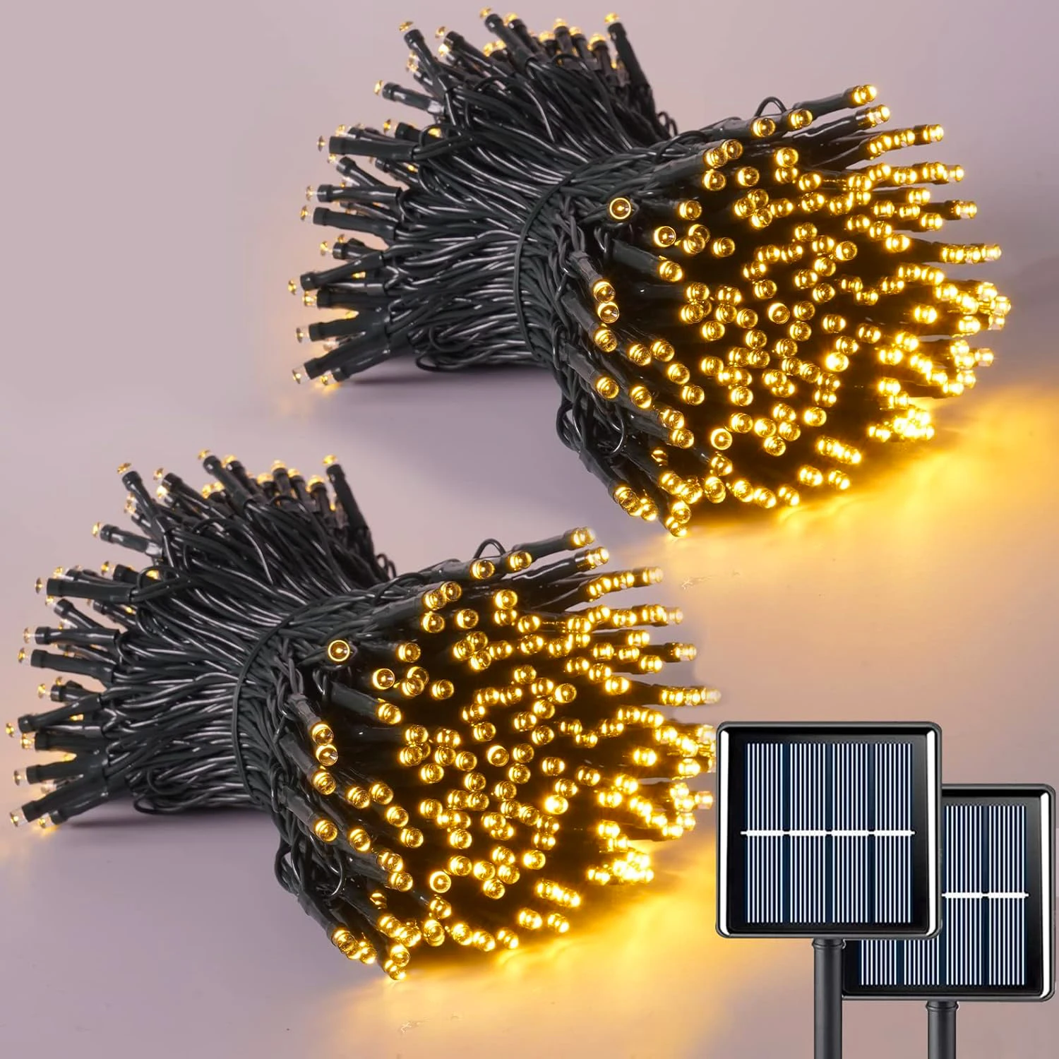 Outdoor Lighting Under Pergola - Lampu LED tenaga surya tali 8