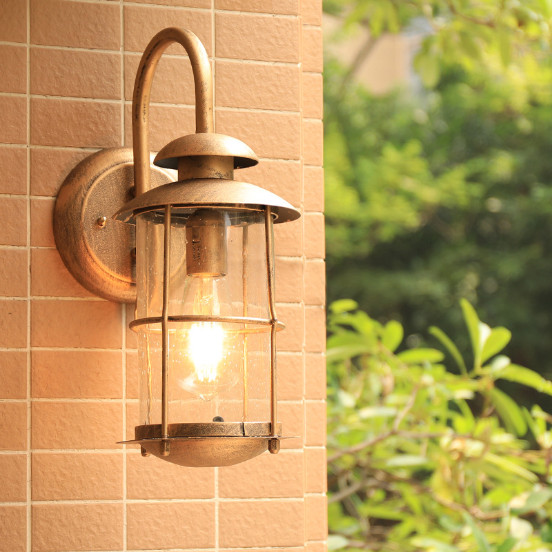 Outdoor Yard Lighting Fixtures - Lampu Dinding Vintage E27 Lampu Sconce