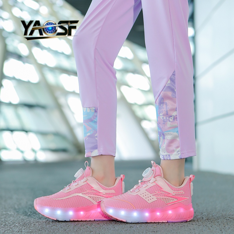 Sepatu LED 4 Roda untuk Anak,  - Outdoor Lighting Effects ulasan dan harga