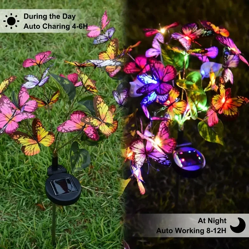 Lampu Taman Kupu-kupu LED Sury - Outdoor Lighting Effects ulasan dan harga