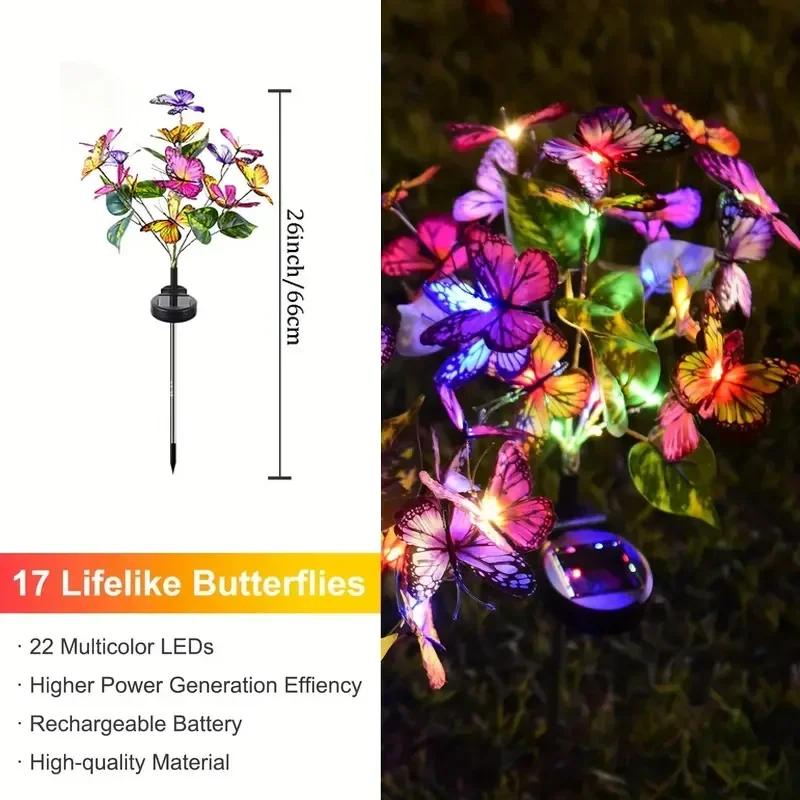 Lampu Taman Kupu-kupu LED Sury - Outdoor Lighting Effects ulasan dan harga