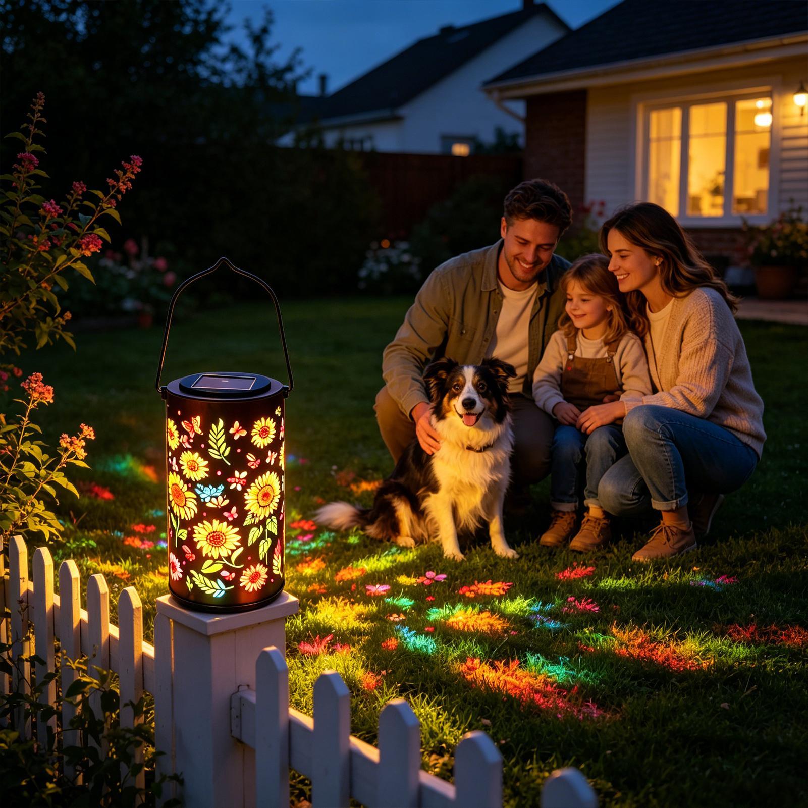 Lampu Tenaga Surya Bentuk Bung - Outdoor Lighting Patio ulasan dan harga