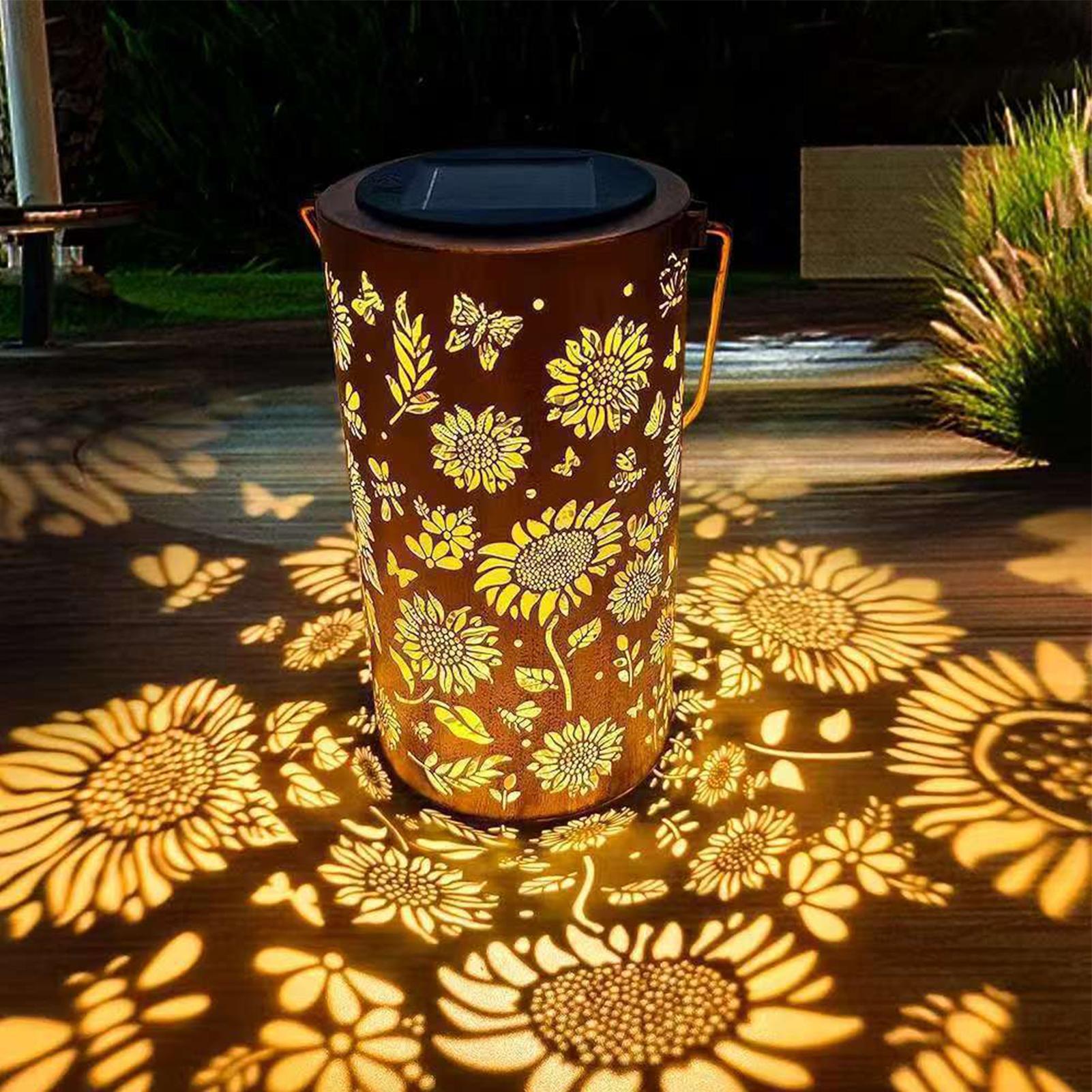 Lampu Tenaga Surya Bentuk Bung - Outdoor Lighting Patio ulasan dan harga