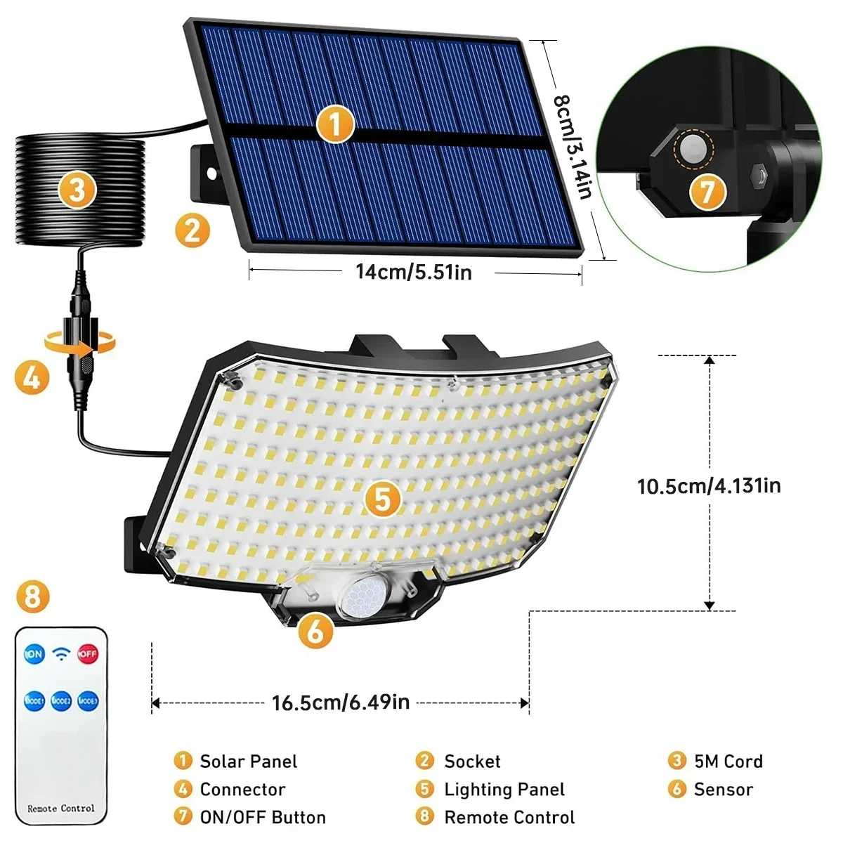 Lampu Luar Ruangan Tenaga Sury - Outdoor Lighting Patio ulasan dan harga