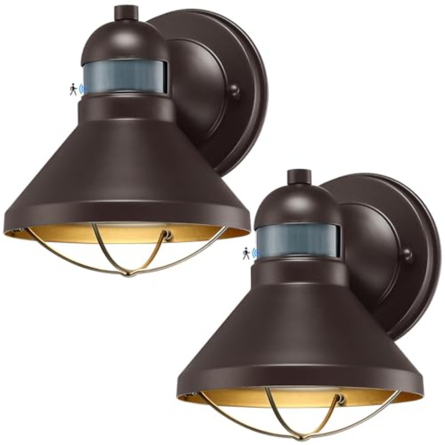 2 Paket Lampu Dinding LED Sens - Motion Sensor Outdoor ulasan dan harga
