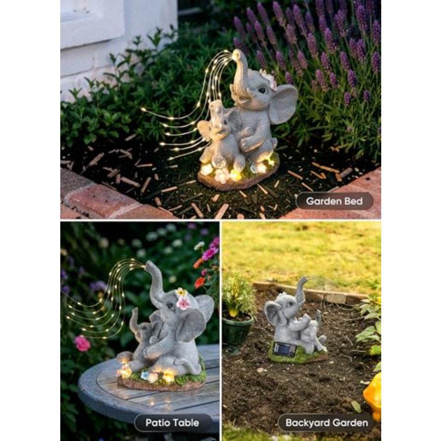 Patung Dekorasi Taman Gajah Su - Outdoor Lighting Patio ulasan dan harga