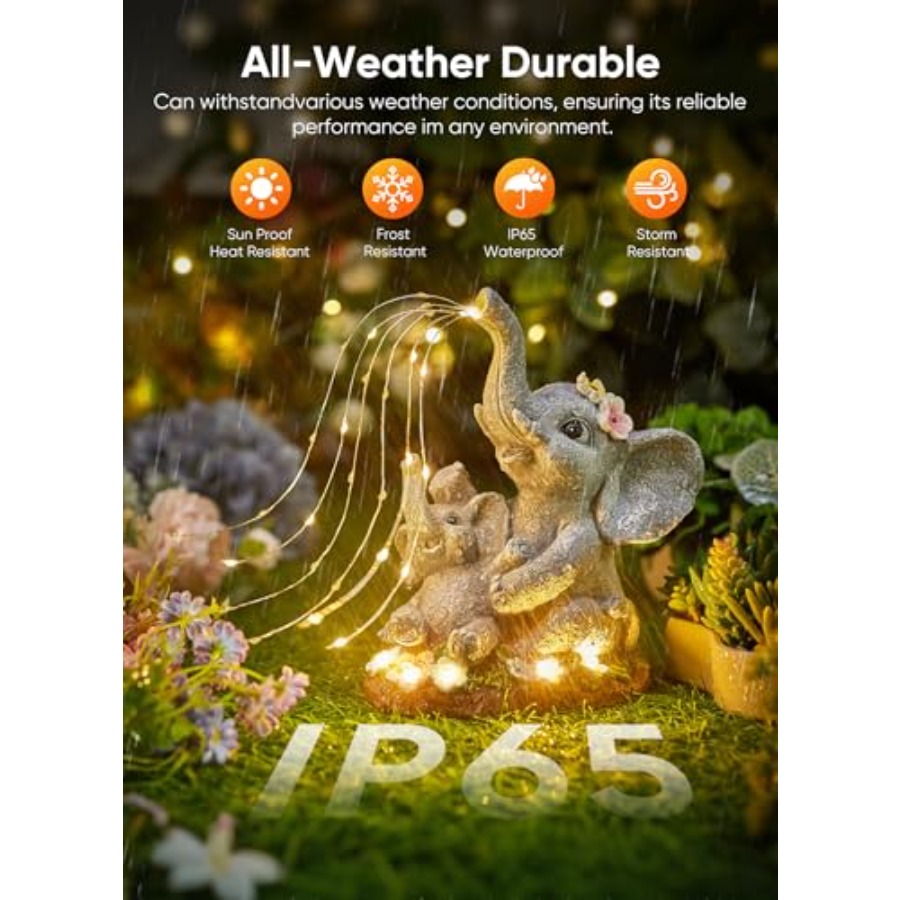 Patung Dekorasi Taman Gajah Su - Outdoor Lighting Patio ulasan dan harga