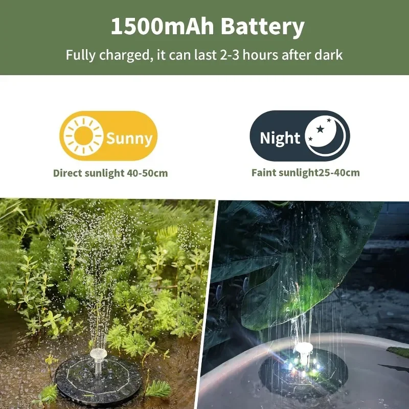 Lampu air mancur tenaga surya  - Outdoor Lighting Under Pergola ulasan dan harga