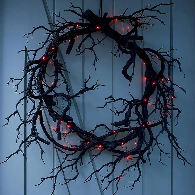 Halloween dekorasi karangan bu - Outdoor Lighting Effects ulasan dan harga