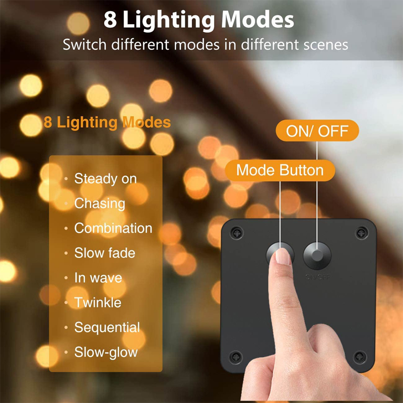 Lampu setrip LED tenaga surya, - Outdoor Lighting Under Pergola ulasan dan harga