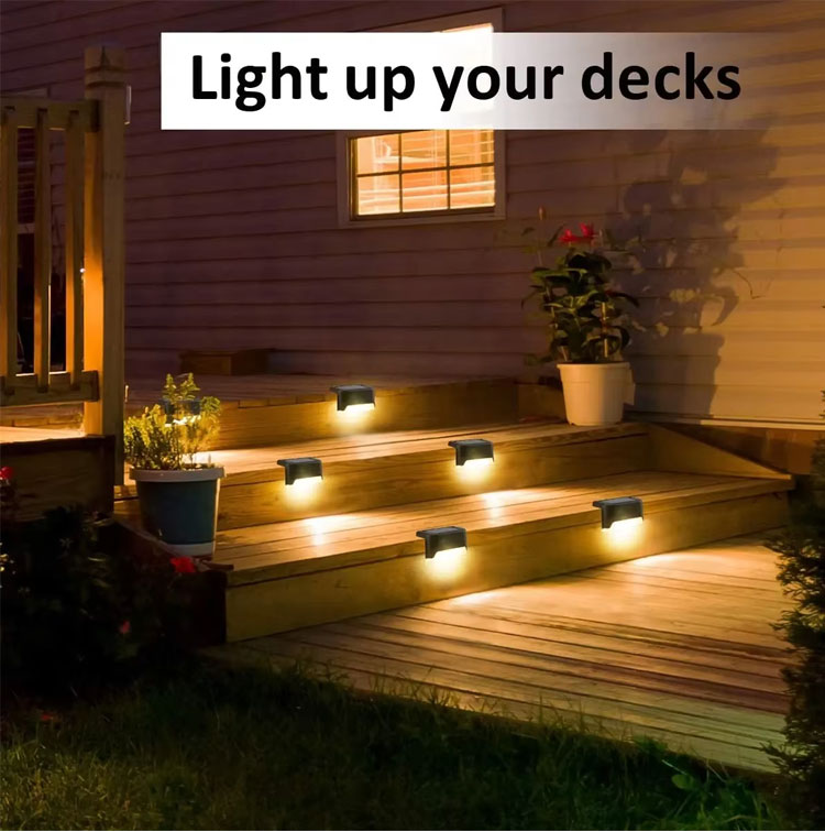 Lampu Pagar Tenaga Surya Tahan - Deck Step Light ulasan dan harga