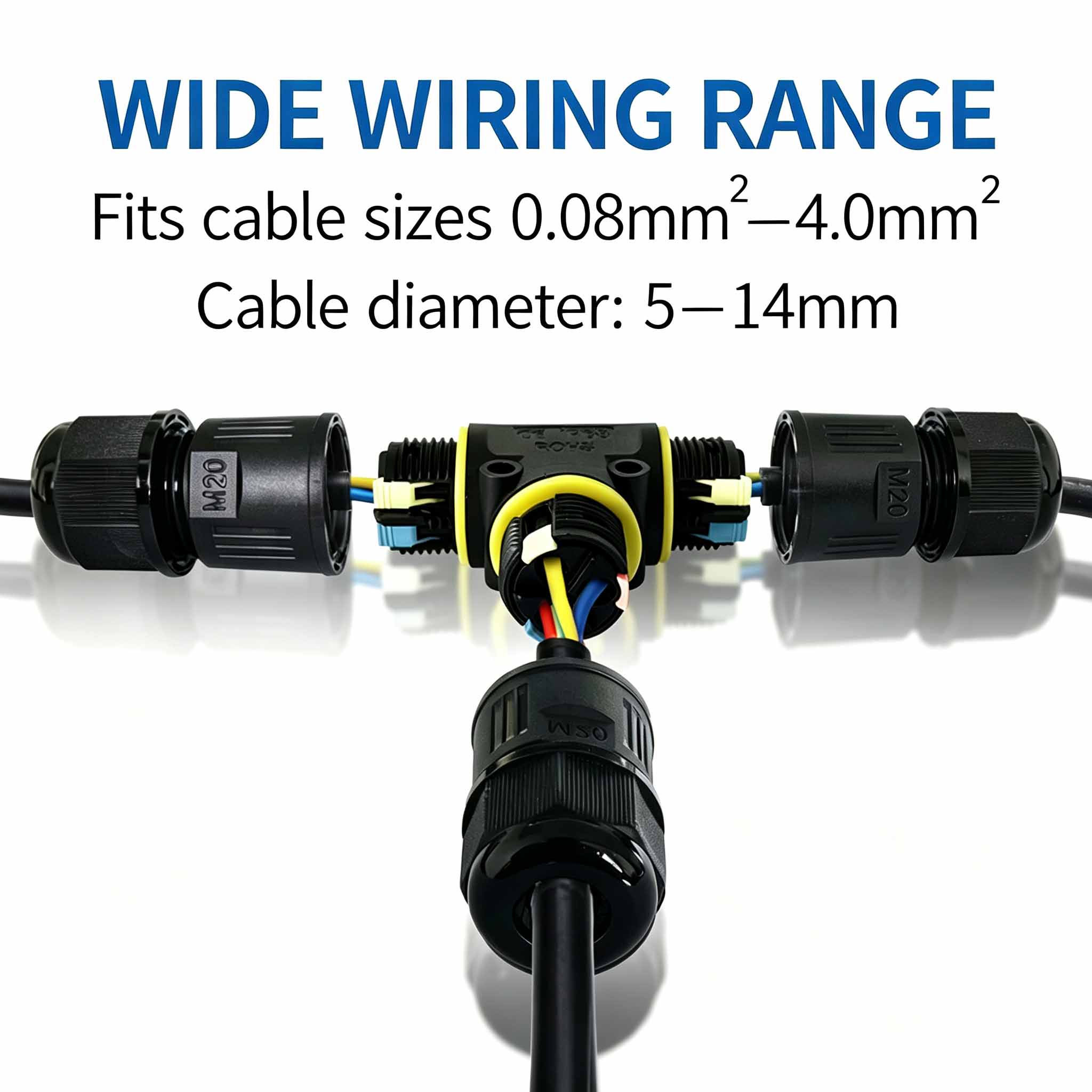 Konektor Kabel Tipe T Tahan Ai - Outdoor Lighting Connectors ulasan dan harga