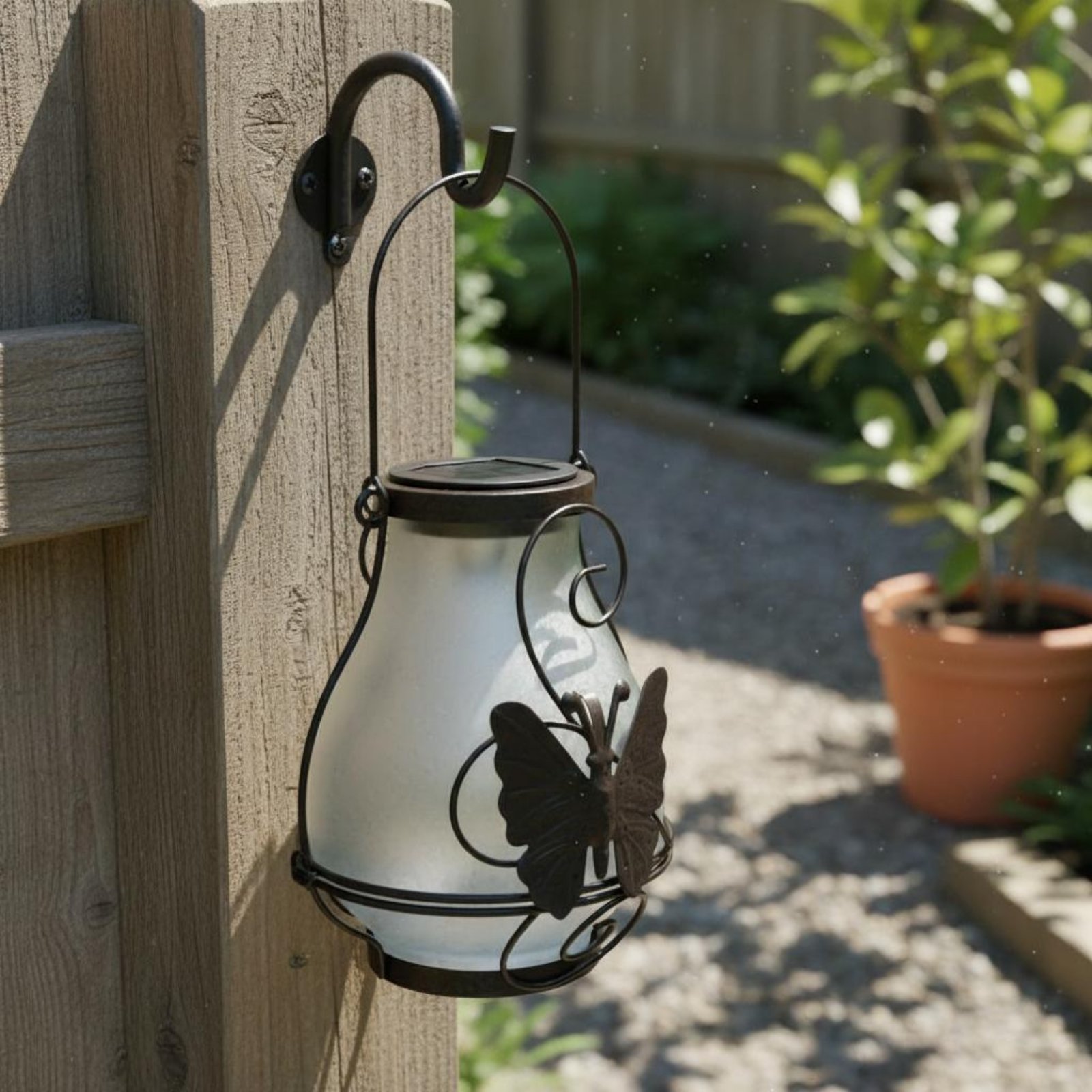 Lentera Kupu-kupu Tenaga Surya - Outdoor Lighting Patio ulasan dan harga