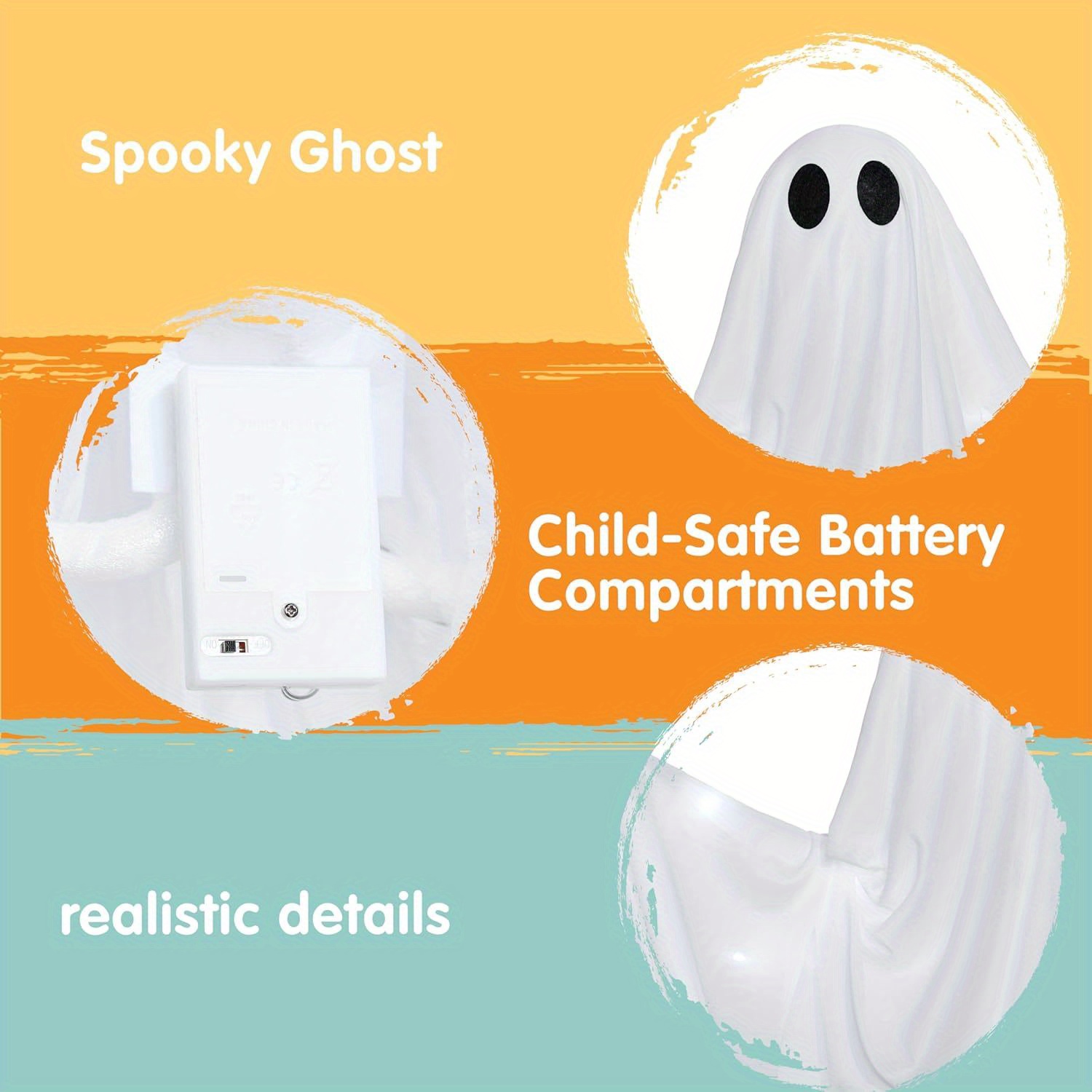 Lampu Hantu Gantung Halloween  - Outdoor Lighting Effects ulasan dan harga