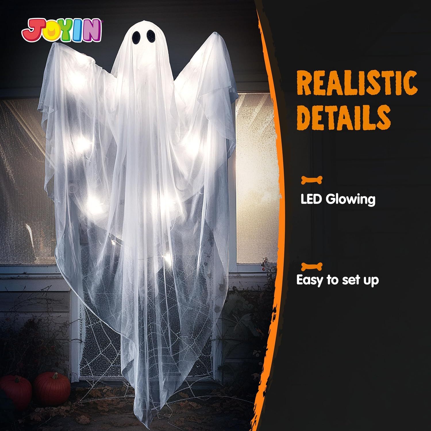 Lampu Hantu Gantung Halloween  - Outdoor Lighting Effects ulasan dan harga