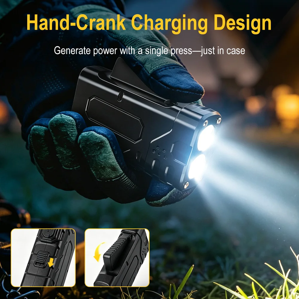 BORUIiT Senter LED EDC dengan  - Outdoor Lighting Permanent ulasan dan harga