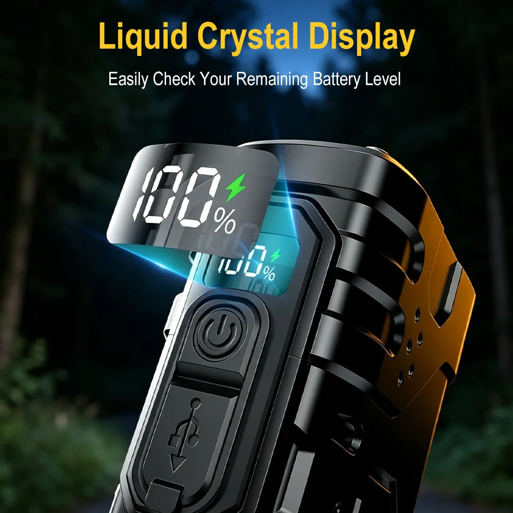 BORUIiT Senter LED EDC dengan  - Outdoor Lighting Permanent ulasan dan harga