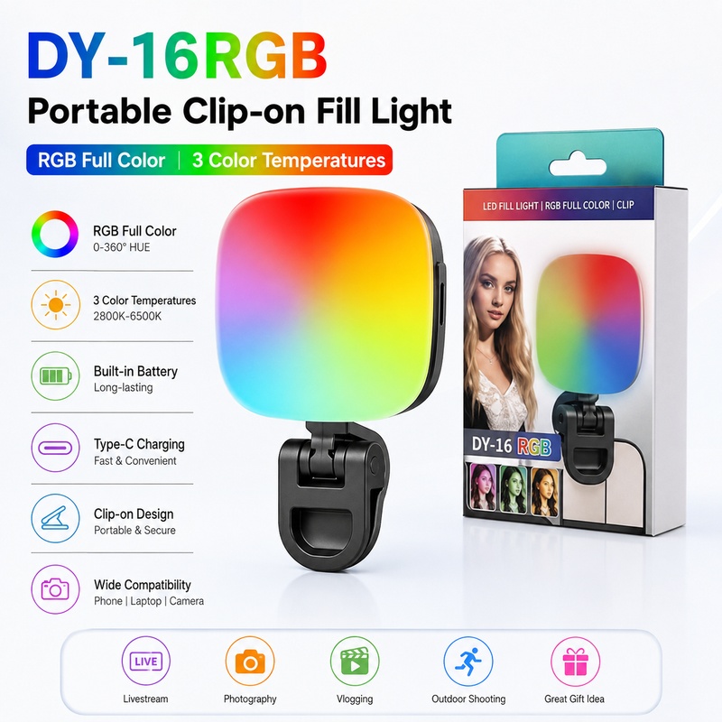 Lampu LED RGB Portabel untuk F - Outdoor Lighting In Photography ulasan dan harga