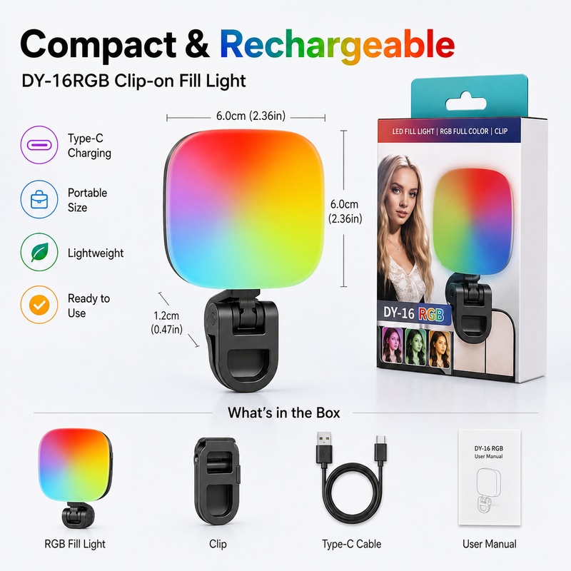 Lampu LED RGB Portabel untuk F - Outdoor Lighting In Photography ulasan dan harga