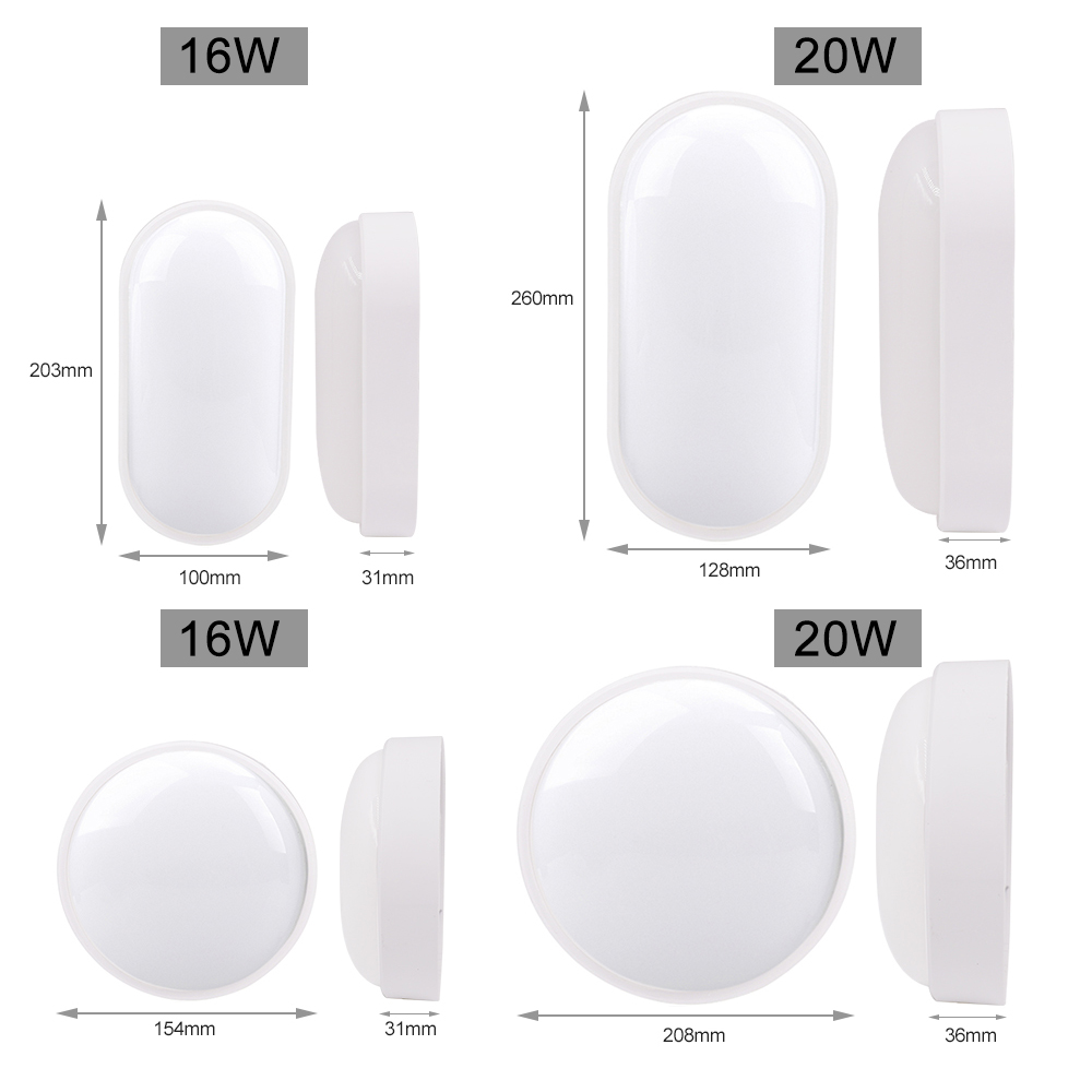 LED Pelembab Lampu Dinding 16W - Outdoor Yard Lighting Fixtures ulasan dan harga