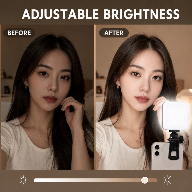 Lampu Selfie Portabel DY11Mini - Outdoor Lighting In Photography ulasan dan harga