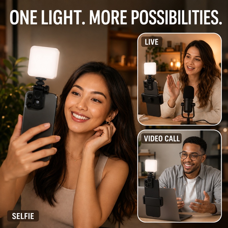 Lampu Selfie Portabel DY11Mini - Outdoor Lighting In Photography ulasan dan harga
