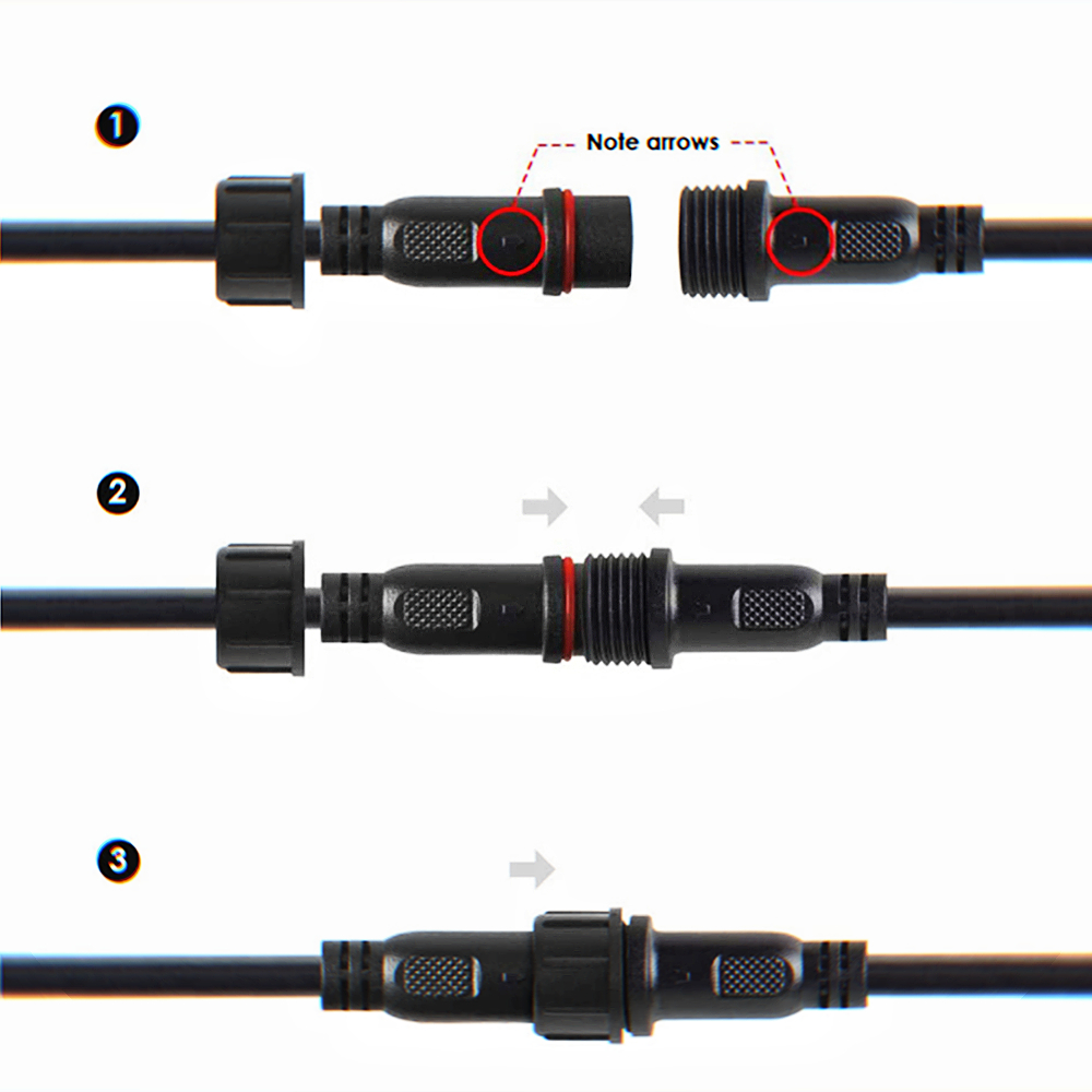 Kabel ekstensi LED 1 meter, ka - Outdoor Lighting Connectors ulasan dan harga