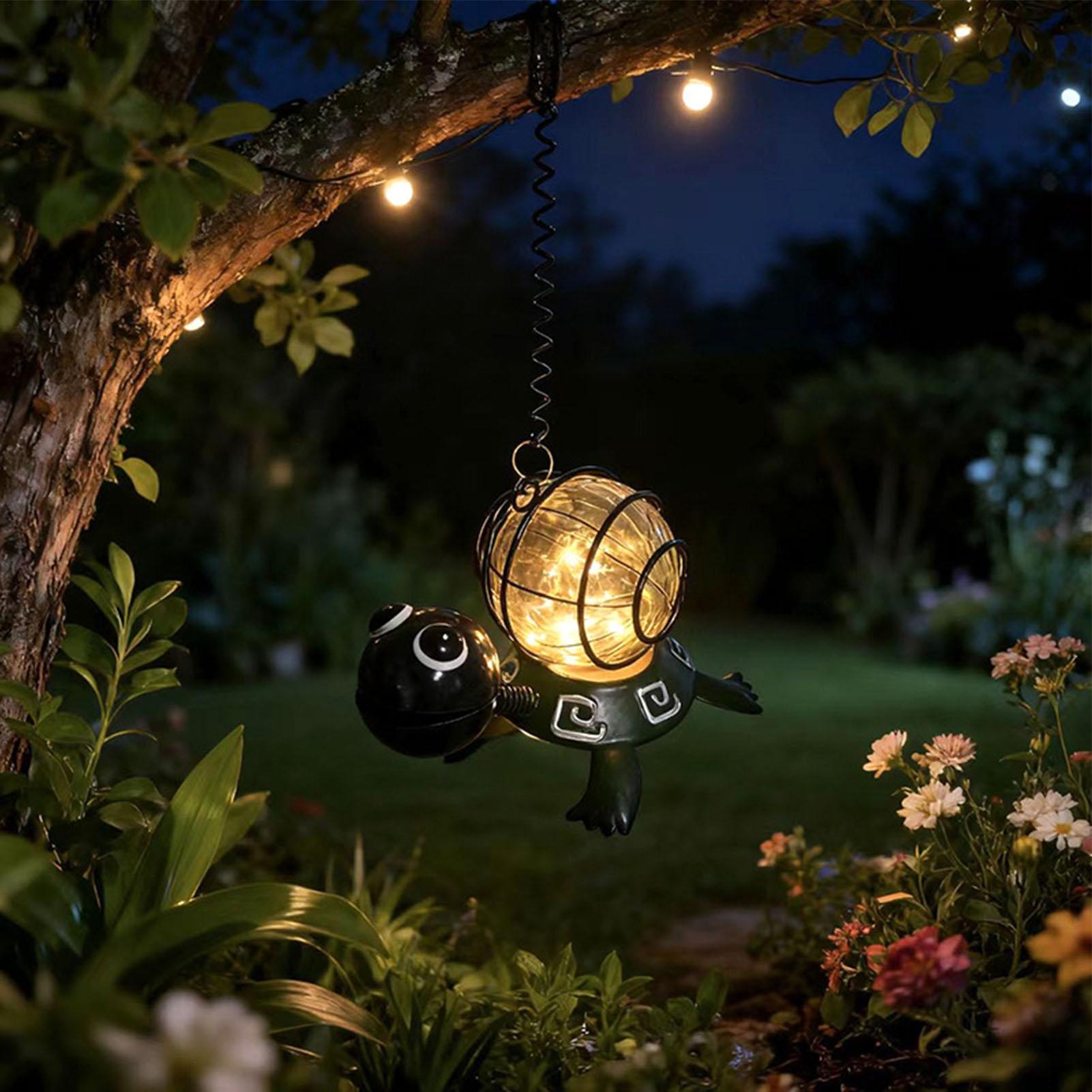 Lampu Tenaga Surya Bentuk Kura - Outdoor Lighting Patio ulasan dan harga