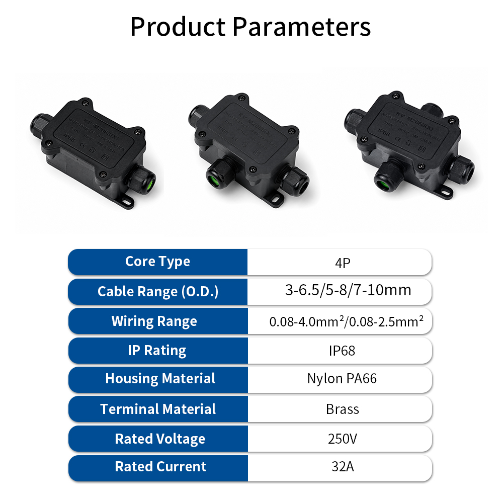 Kotak Sambungan Tahan Air IP68 - Outdoor Lighting Connectors ulasan dan harga
