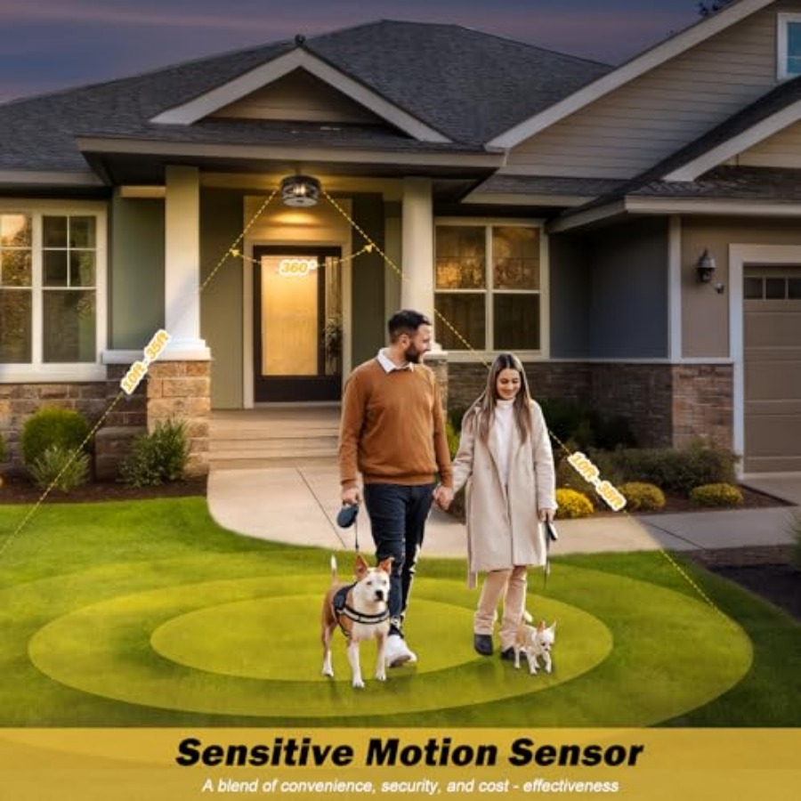 Lampu Langit-langit Luar Ruang - Motion Sensor Outdoor ulasan dan harga