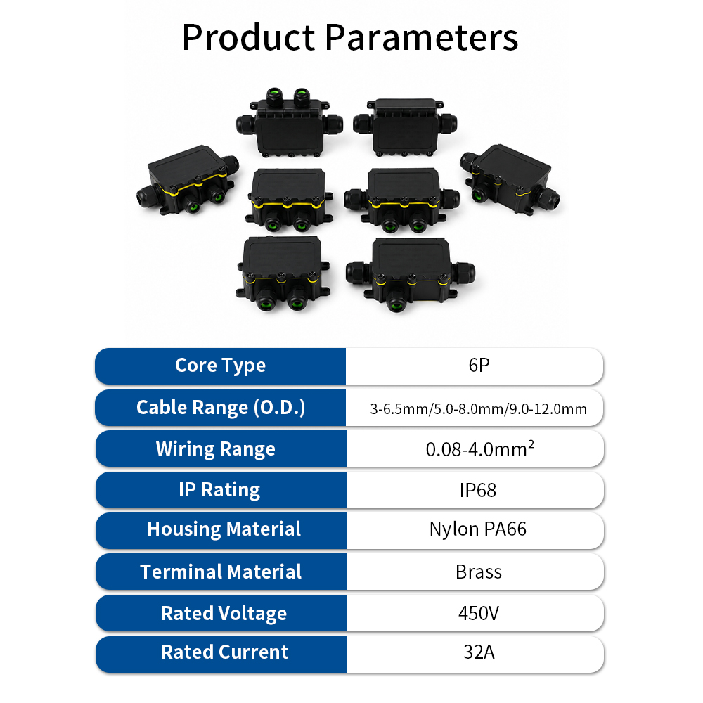 Kotak Sambungan Tahan Air IP68 - Outdoor Lighting Connectors ulasan dan harga