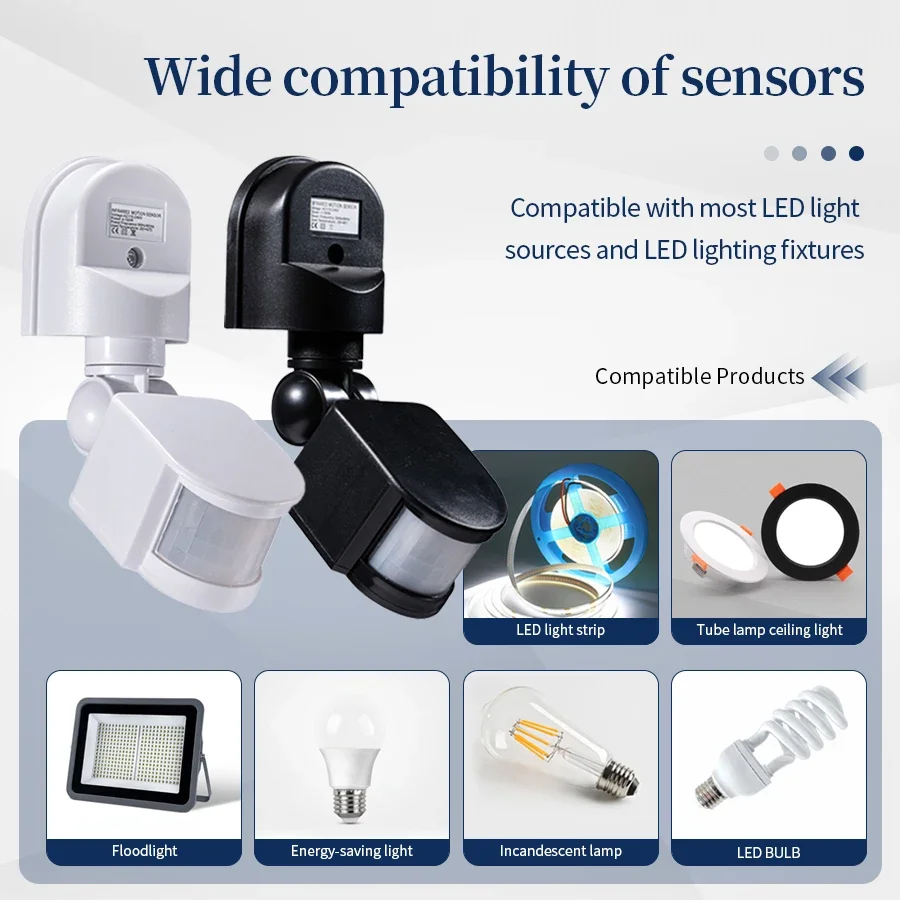 PIR Sensor gerak 220V 110V 12V - Motion Sensor Outdoor ulasan dan harga