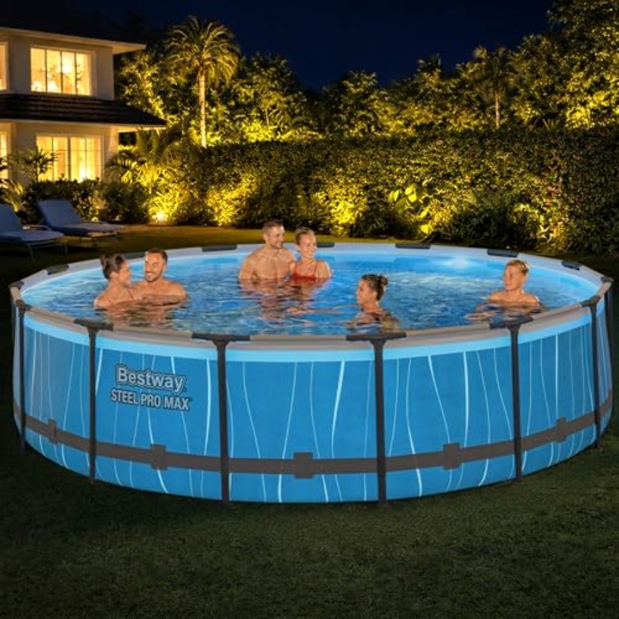 Kolam Renang di Atas Tanah 15' - Outdoor Lighting In Ground ulasan dan harga