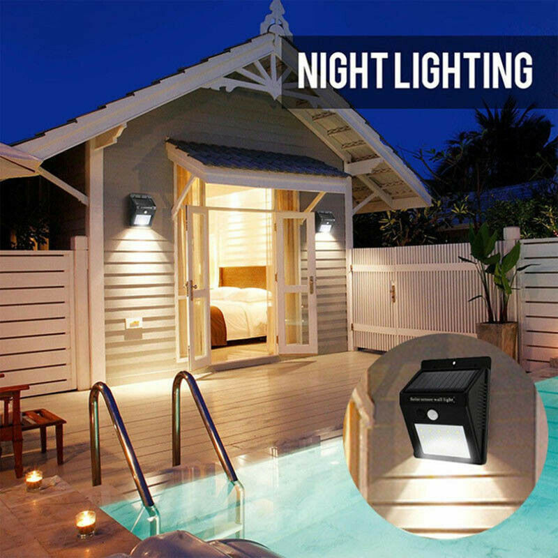 Lampu Dinding LED Tenaga Surya - Outdoor Yard Lighting Fixtures ulasan dan harga