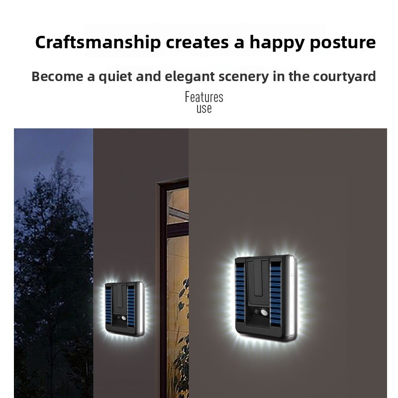 Lampu Dinding Tenaga Surya Lip - Motion Sensor Outdoor ulasan dan harga