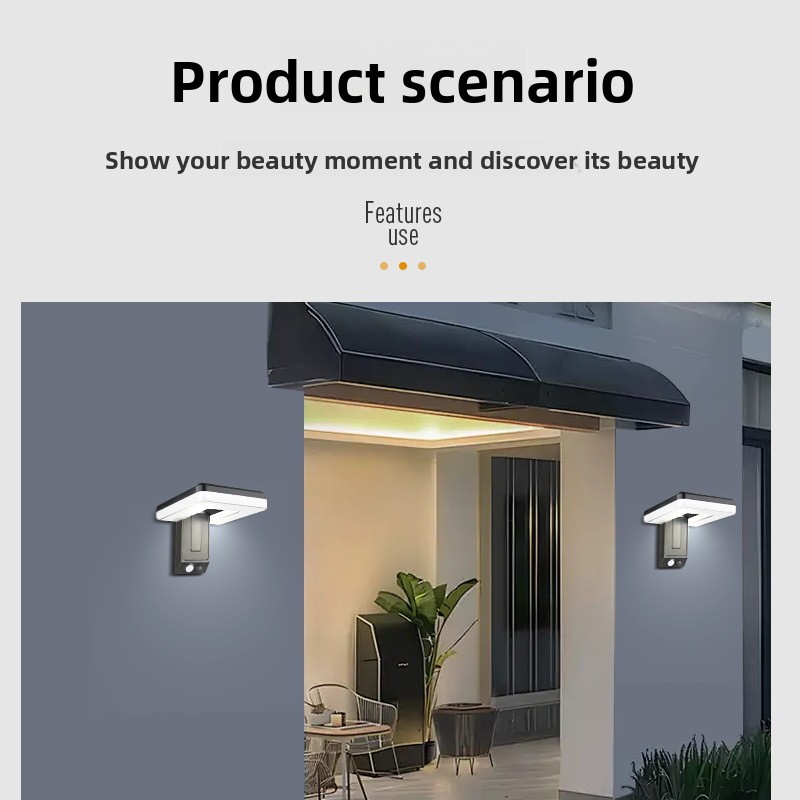 Lampu Dinding Tenaga Surya Lip - Motion Sensor Outdoor ulasan dan harga